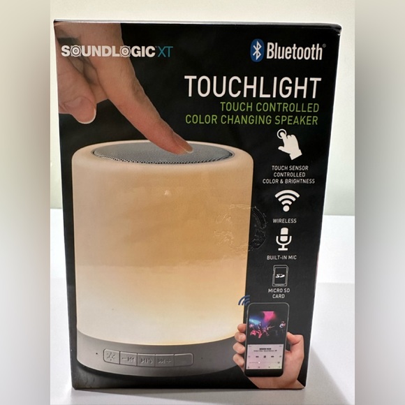🌸NEW Soundlogic XT TouchLight Color Changing Bluetooth Speaker 🔈 (A2). - Picture 3 of 9